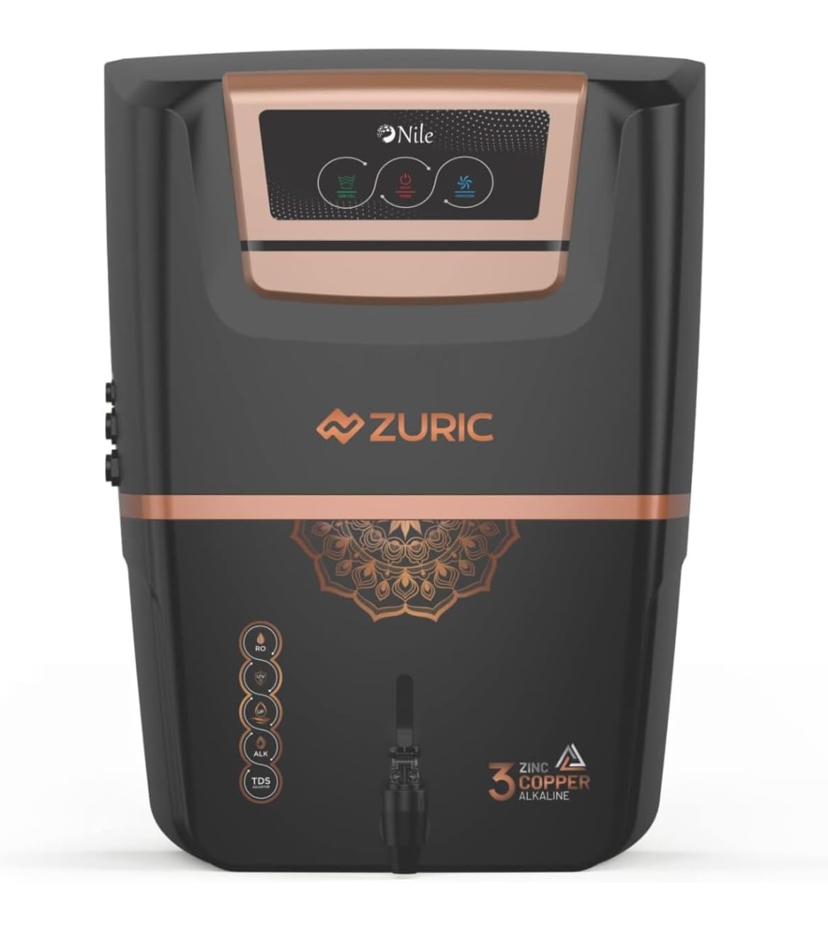 Aqua Zuric RO Purifier – Multi‑Stage Purification with Alkaline, Copper & TDS Control